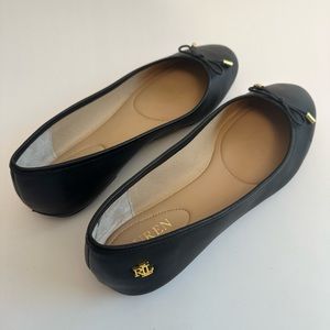 Lauren Ralph Lauren Jayna Ballet Flat Size 8